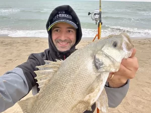 surfcasting spigola
