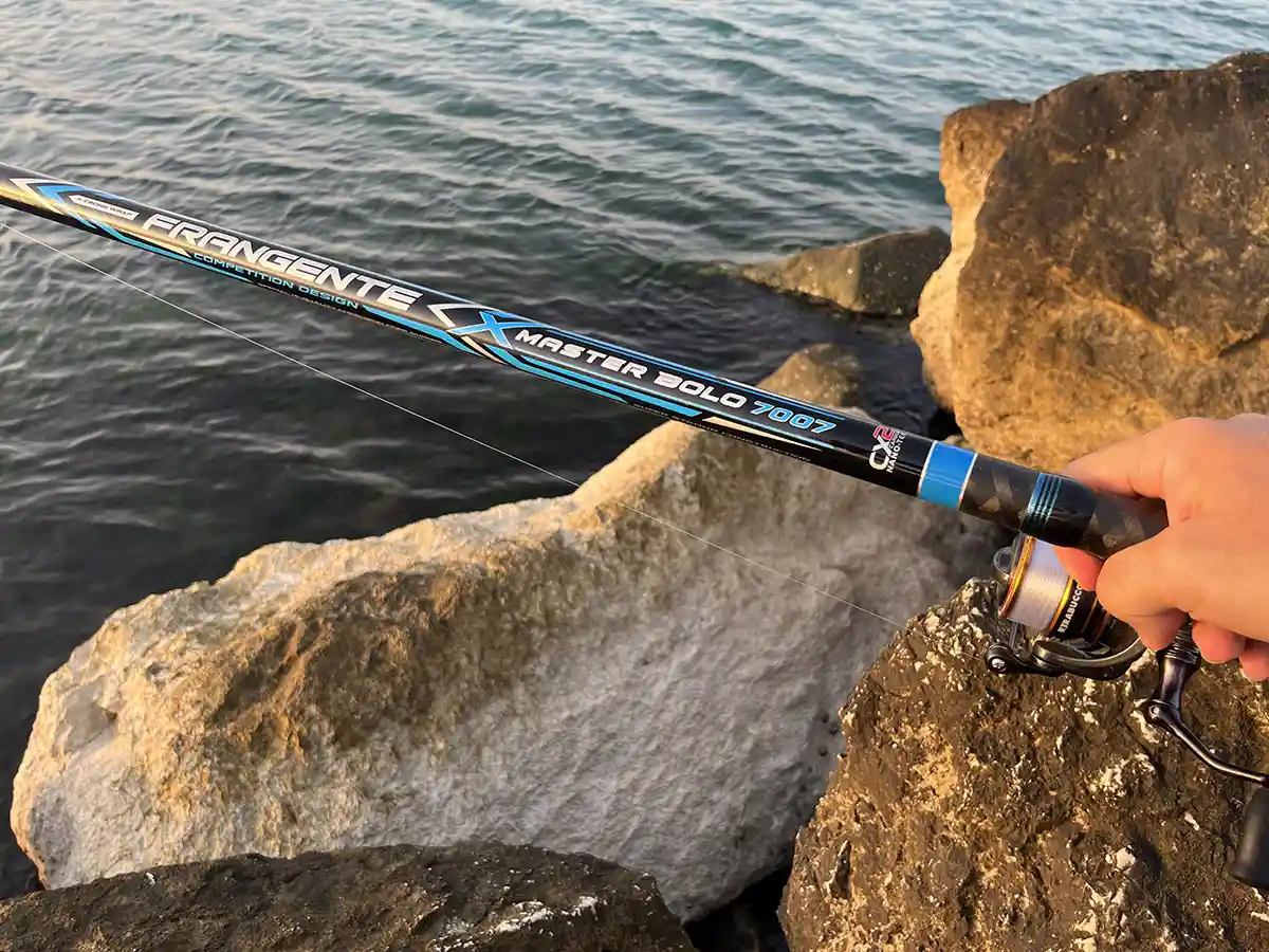 Filo Da Pesca In Cotone Per Costruzione Canne | Bobina 55m, Verde/Viola/Rosso, Per Avvolgere Anelli Guida