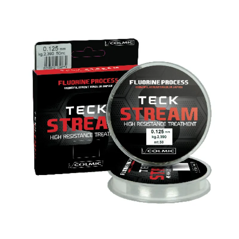 Monofilo Colmic Teck Stream 50 mt