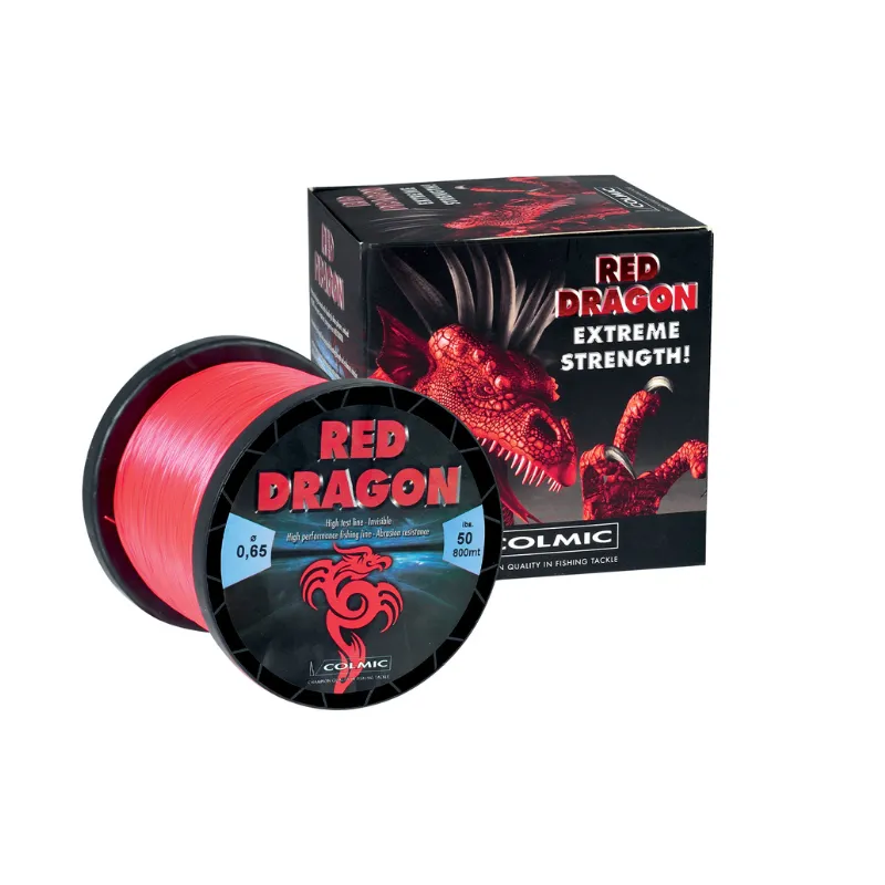 Monofilo Colmic Red Dragon 600 mt