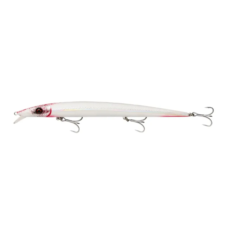 Artificale Jerkbait Savage Gear Barra Jerk 19 cm 25 gr Bloody Pearl