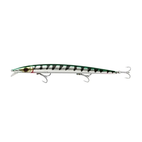 Artificale Jerkbait Savage Gear Barra Jerk 19 cm 29 gr Green Barracuda