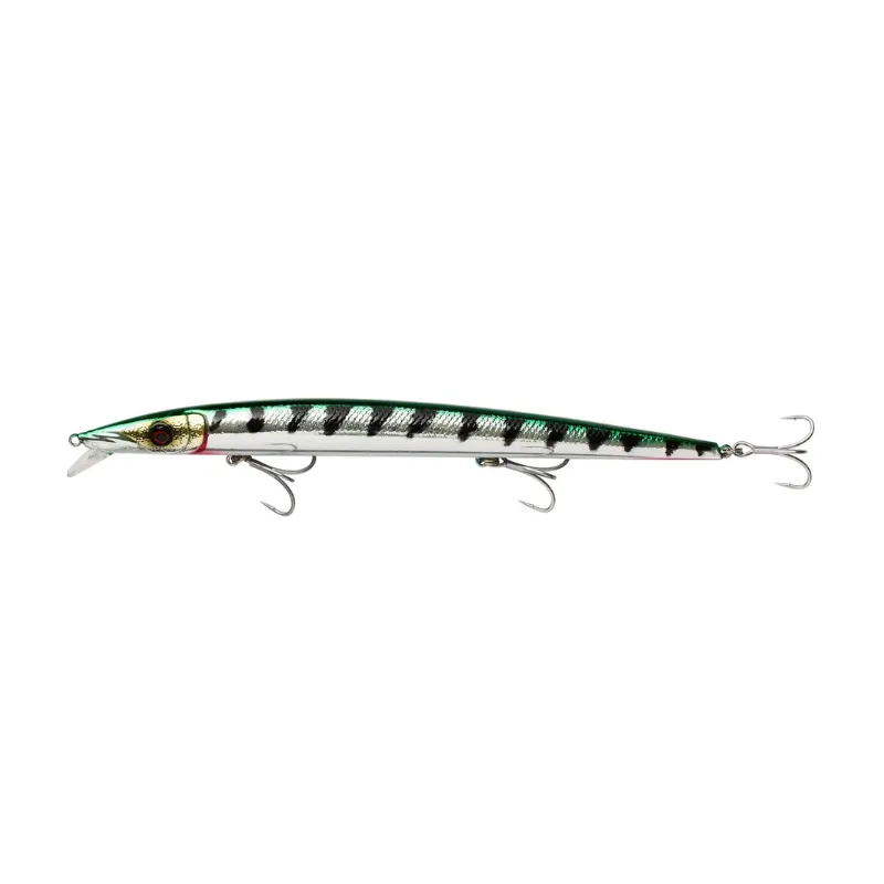 Artificale Jerkbait Savage Gear Barra Jerk 19 cm 29 gr Green Barracuda
