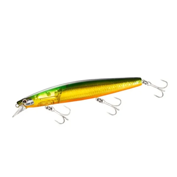 Artificiale Jerkbait Shimano Exsence Silent Assassin FB 129mm 26 gr Green Gold