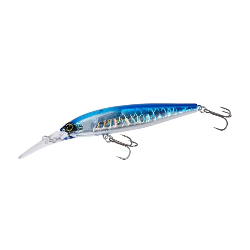 Artificiale Jerkbait Shimano World Diver FB 99mm 16 gr Blue Sv