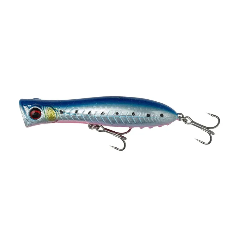 Artificiale Popper Savage Gear Gravity Popper 9 cm 13.5 gr White Glow