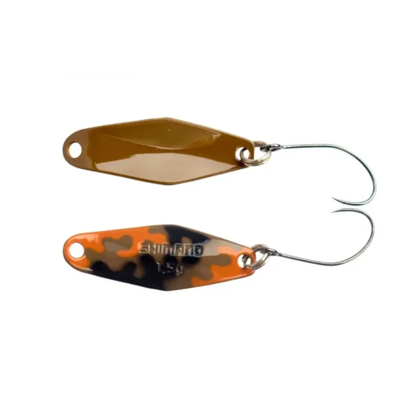 Artificiale Shimano Spoon Wobble Swimmer 1,5 gr BrownOrange