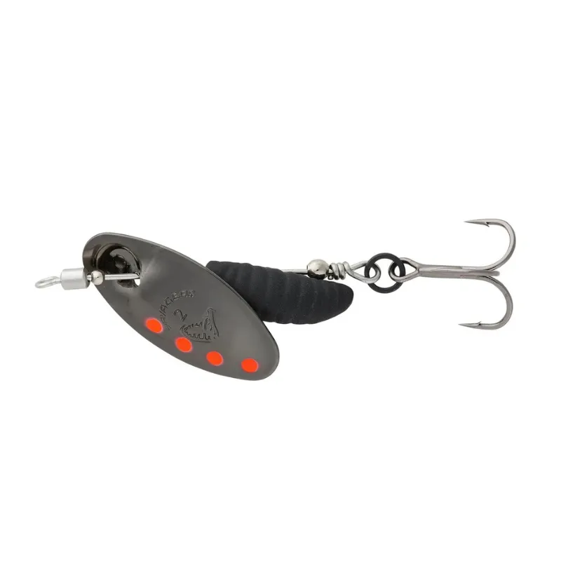 Artificiale Spinner Savage Gear Grub Spinners 3.8 gr Black Red