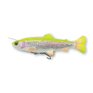 Artificiale Swimbait Savage Gear 4D Line Thru Pulse Trout 20 cm 120 gr Lemon Trout