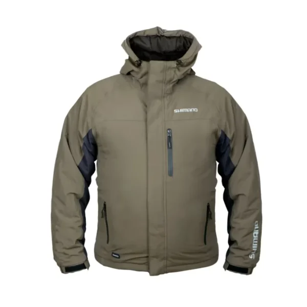 Giacca imbottita Shimano Rain Jacket Verde