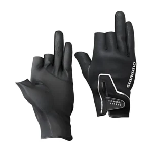 Guanti Shimano Pearl Fit 3 dita Nero
