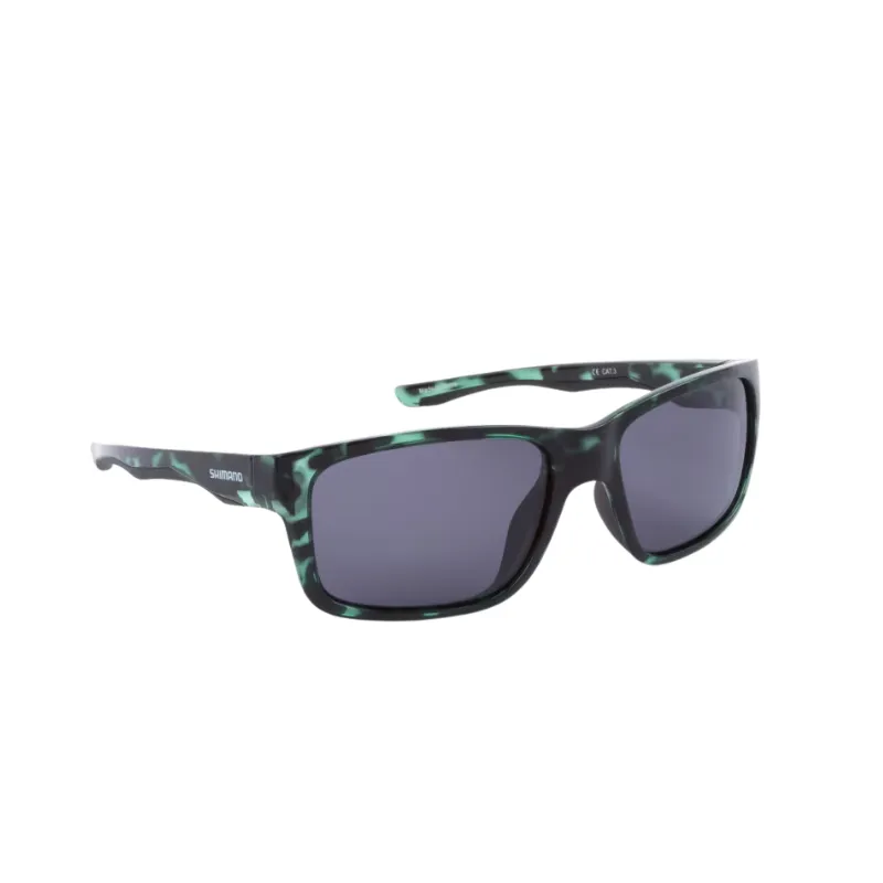 Occhiali Shimano Aspire Green Tortoiseshell & Dark Grey