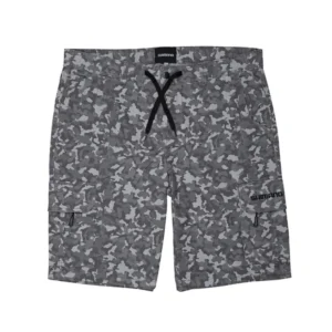 Pantaloncini Shimano Cargo Grigio Camouflage
