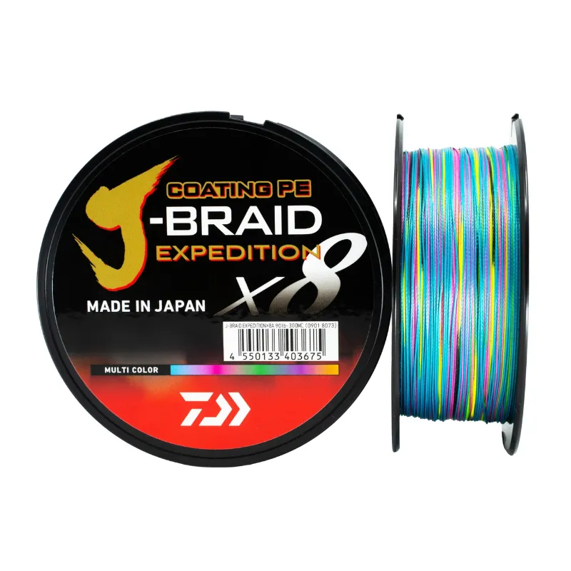 Trecciato Daiwa J-Braid Expedition X8 150 mt Multicolor