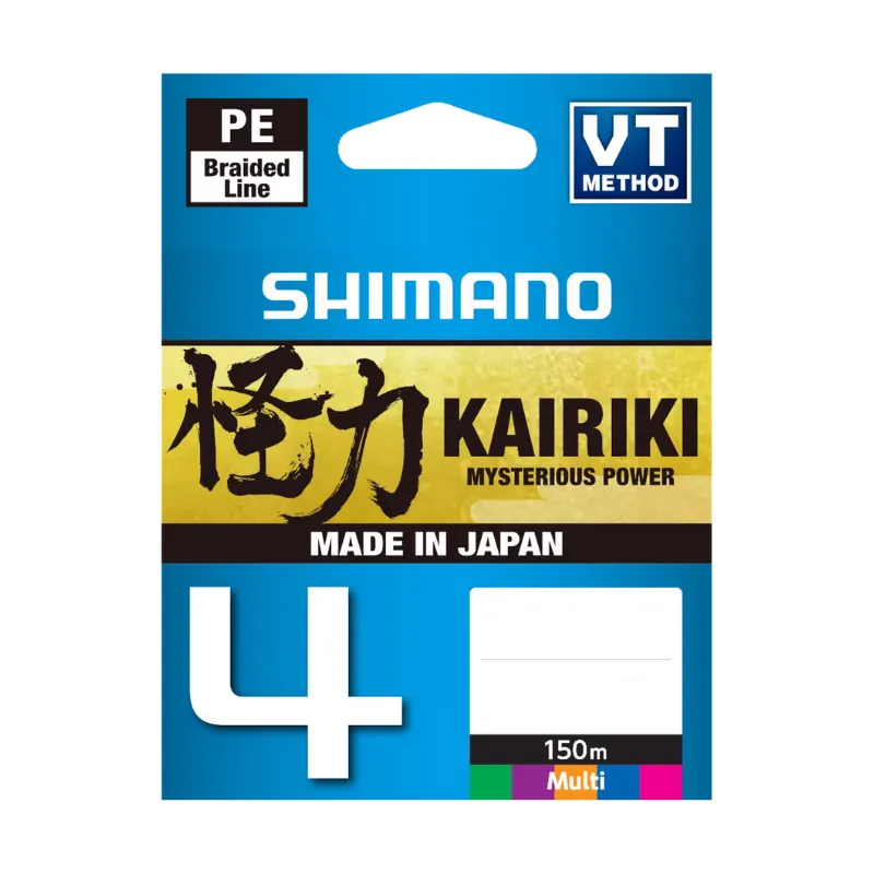 Trecciato Shimano Kairiki 4 150 mt Multicolor