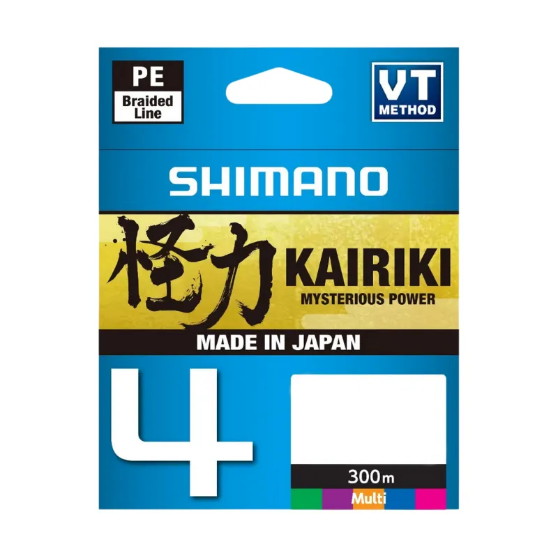 Trecciato Shimano Kairiki 4 300 mt Multicolor