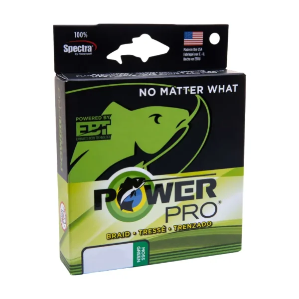 Trecciato Shimano Power Pro 135 mt Moss Green