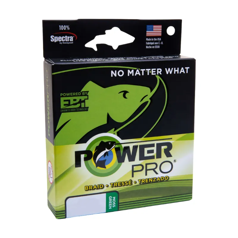 Trecciato Shimano Power Pro 135 mt Moss Green