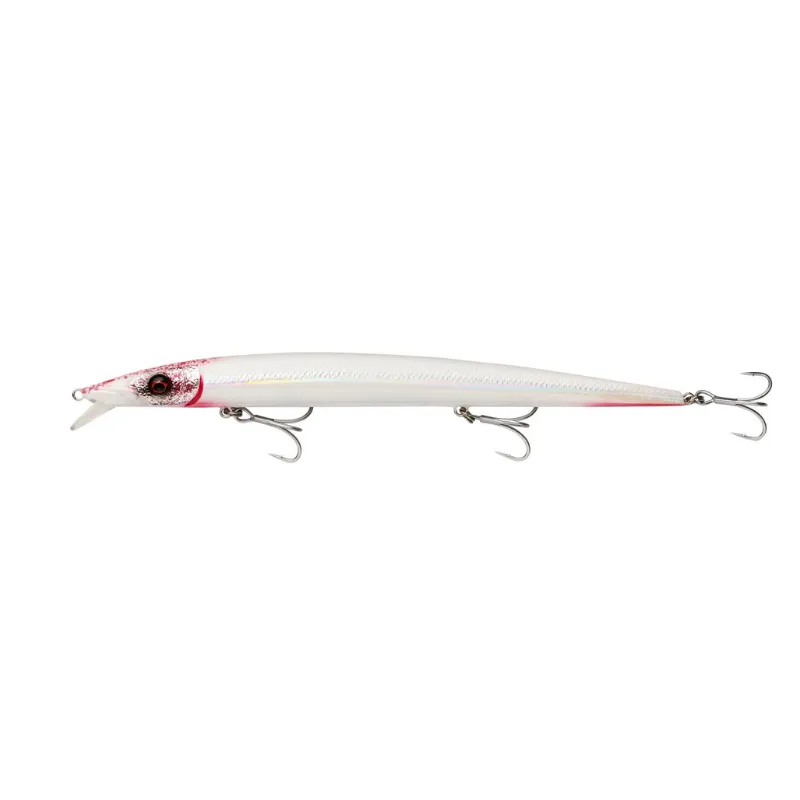 Artificale Jerkbait Savage Gear Barra Jerk 21 cm 34 gr Bloody Pearl