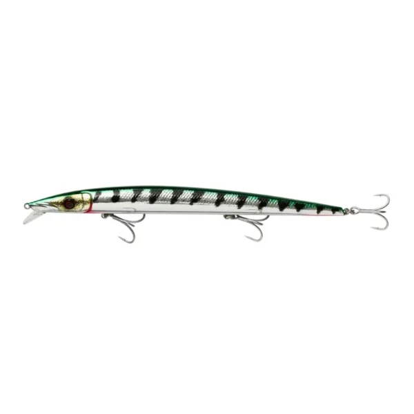 Artificale Jerkbait Savage Gear Barra Jerk 21 cm 38 gr Green Barracuda