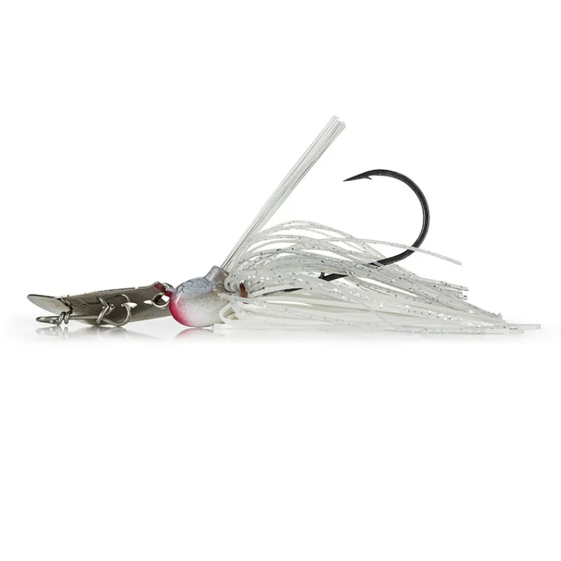 Artificiale Chatterbait Molix Compact Blade Jig 10.5 gr Special White