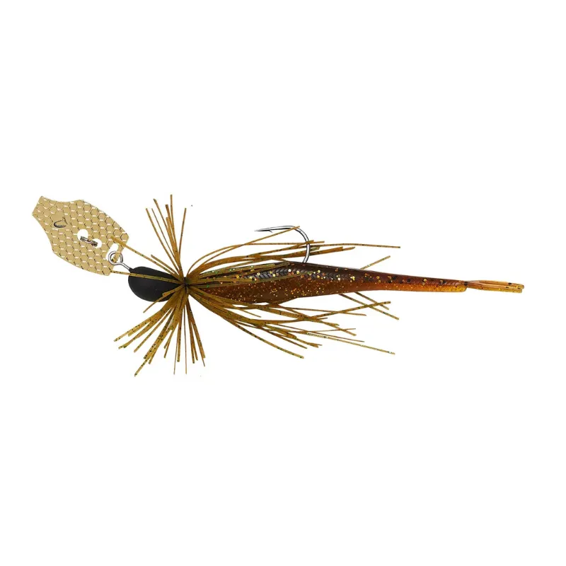 Artificiale Chatterbait Savage Gear Crazy Swim Jig 12.5 cm 14.5 gr Motor Oil