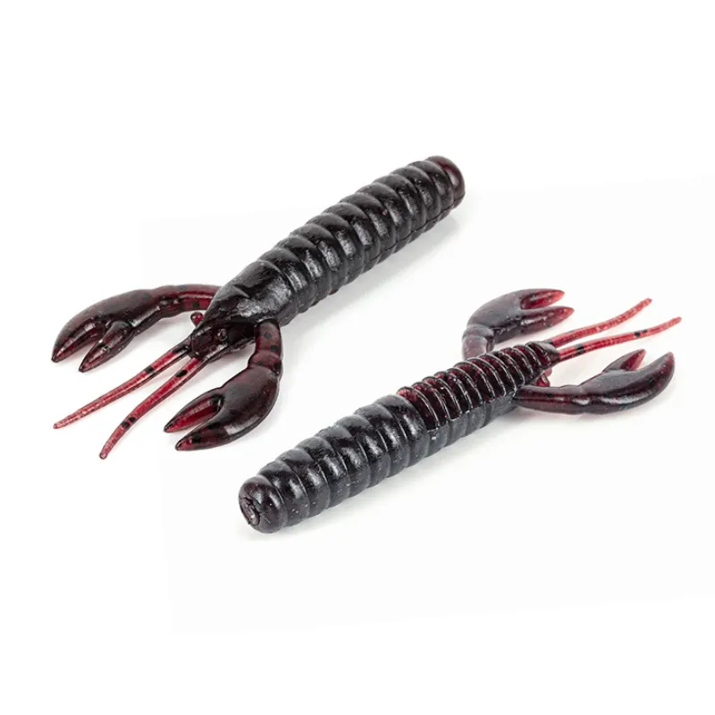 Artificiale Craw Molix Flex 3'' - 7.5 cm Dark RedBlack