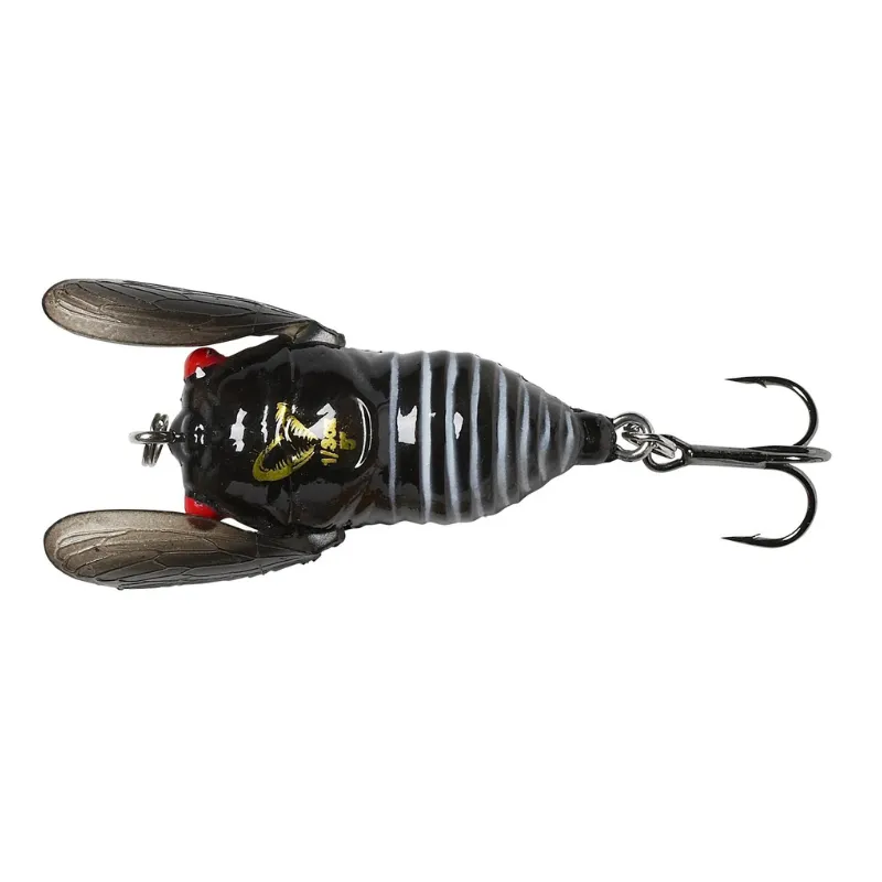 Artificiale Hardbait Savage Gear 3D Cicada 3.3 cm 3.5 gr Black