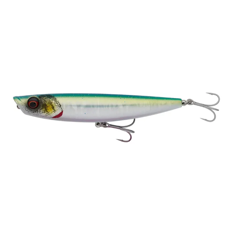 Artificiale Hardbait Savage Gear Pop Walker 2.0 11.5 cm 20.5 gr Blue Green