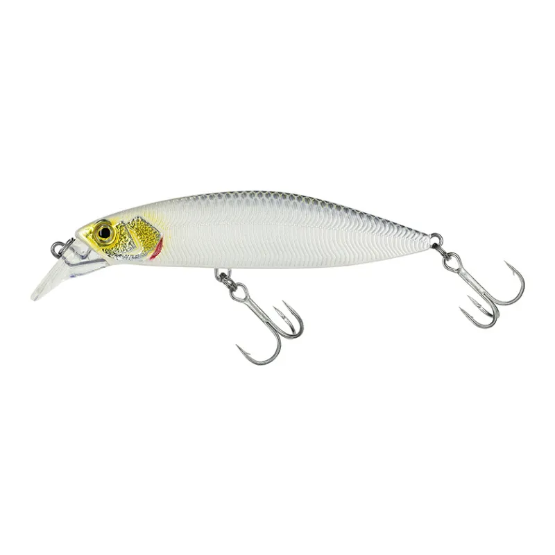 Artificiale Jerkbait Molix Rolling Minnow 8.5 cm 14.5 gr Natural White