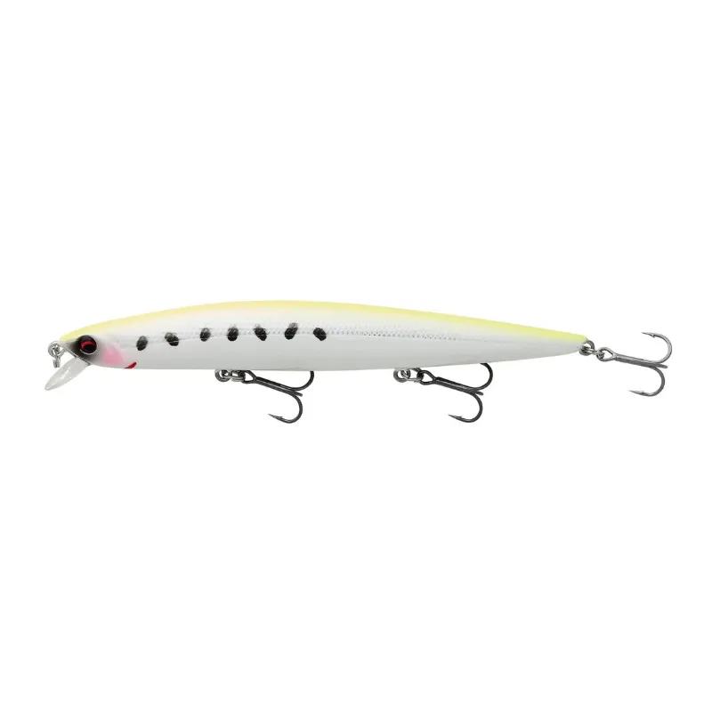 Artificiale Jerkbait Savage Gear Sea Bass Minnow 12 cm 14.5 gr Lemon Sardine