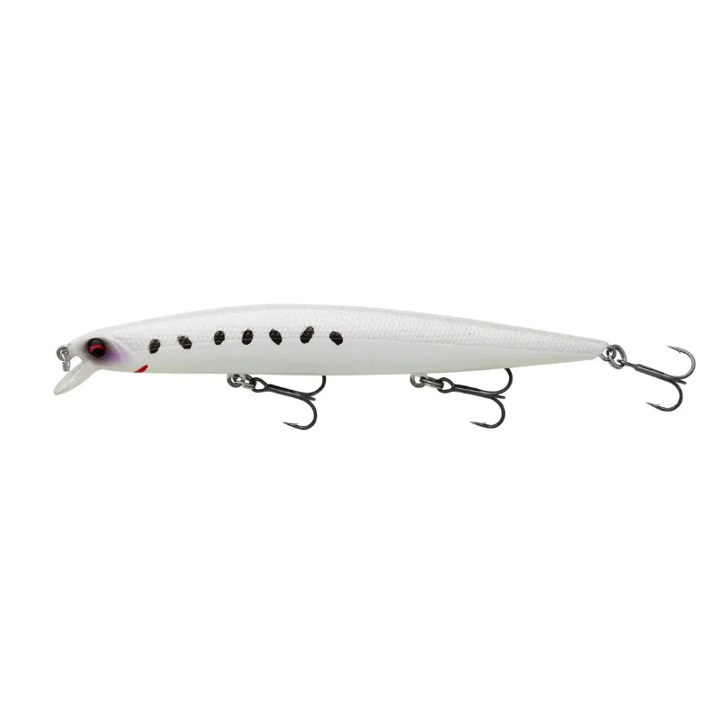 Artificiale Jerkbait Savage Gear Sea Bass Minnow 12 cm 14.5 gr Snow Sardine