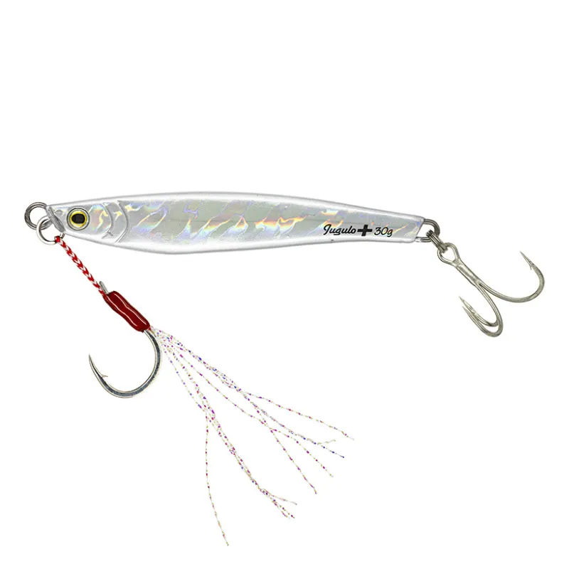 Artificiale Metal Jig Molix Jugulo Plus Casting 7 cm 20 gr Crazy White