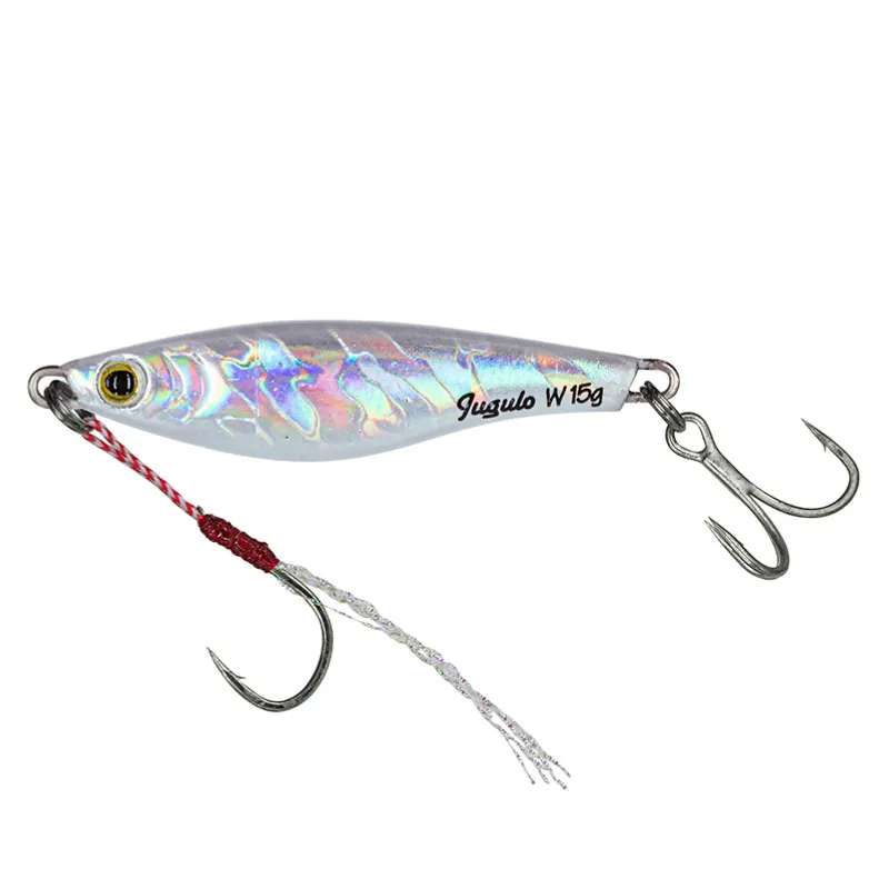 Artificiale Metal Jig Molix Jugulo Wide Casting 2.8 cm 3 gr Crazy White