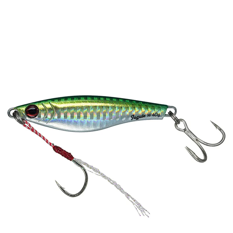 Artificiale Metal Jig Molix Jugulo Wide Casting 3.2 cm 5 gr Green Sarda