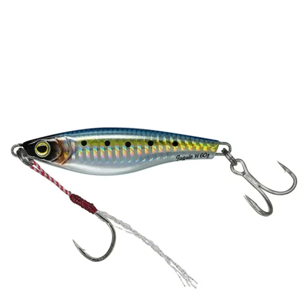 Artificiale Metal Jig Molix Jugulo Wide Casting 8 cm 60 gr Real Sarda
