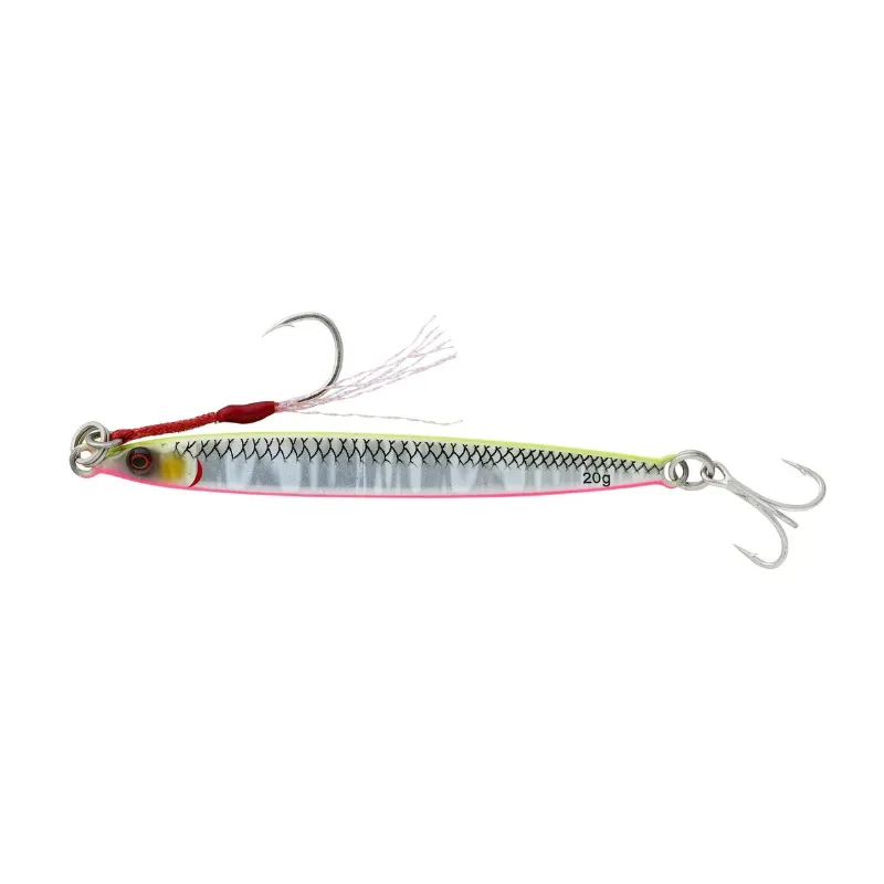 Artificiale Metal Jig Savage Gear Sardine Slider Micro 8.5 cm 20 gr Lemon Back