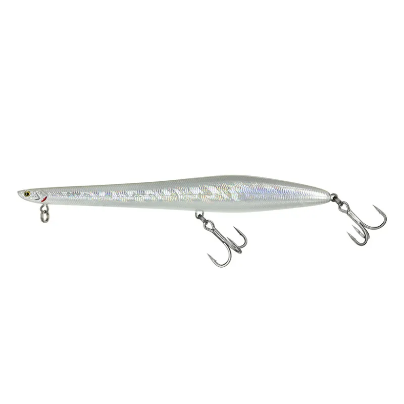 Artificiale Pencil Molix Pencil Rattlin 18.5 cm 33 gr Crazy White