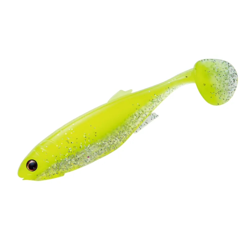 Artificiale Shad Major Craft Stai Shad Slim 4'' - 10.2 cm Chart Silver