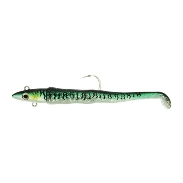 Artificiale Shad Molix Jugulo Soft 18.5 cm 64 gr Green Mackerel