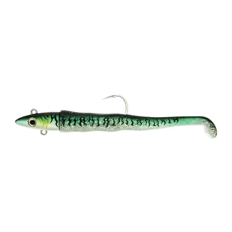 Artificiale Shad Molix Jugulo Soft 18.5 cm 64 gr Green Mackerel