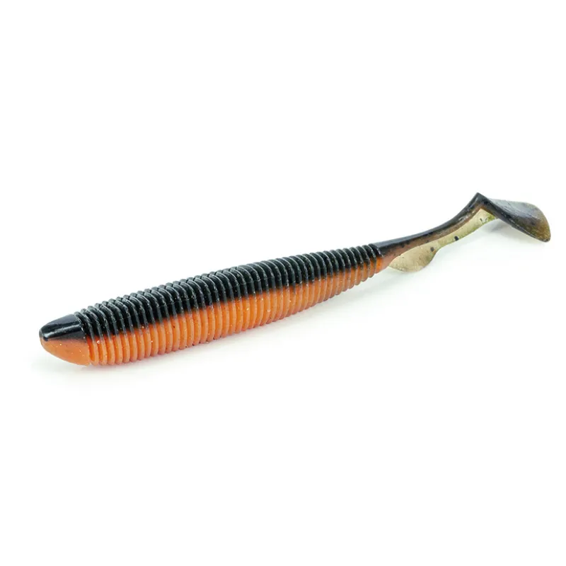 Artificiale Shad Molix RA Shad 3.5'' - 9 cm Orange Pumpkin
