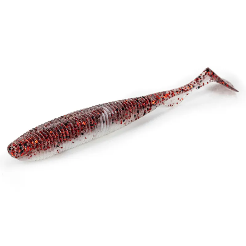 Artificiale Shad Molix RA Shad 3.8'' - 9.65 cm Bloody White
