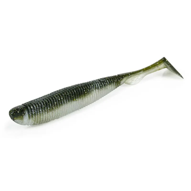 Artificiale Shad Molix RA Shad 3.8'' - 9.65 cm Watermelon Silver