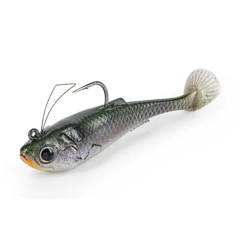 Artificiale Shad Molix RT Flip Tail 3.8'' - 9.65 cm 21 gr Blueback Herring