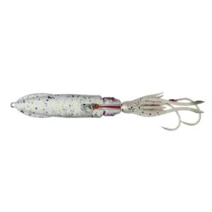 Artificiale Softbait Savage Gear Swim Squid Inchiku 10.3 cm 180 gr White Glow