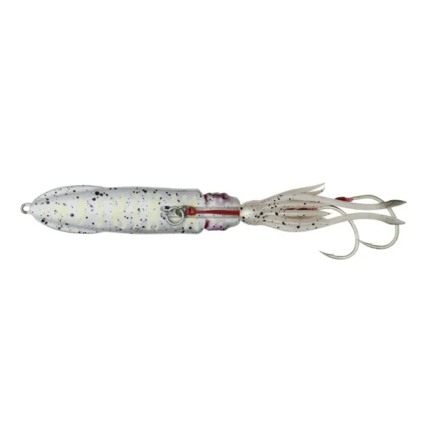 Artificiale Softbait Savage Gear Swim Squid Inchiku 10.3 cm 180 gr White Glow