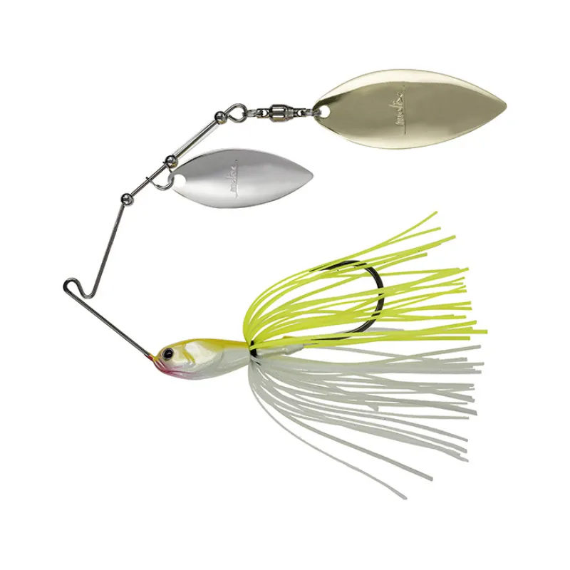 Artificiale Spinner Molix Muscle Ant Double Willow 10 gr White Chartreuse