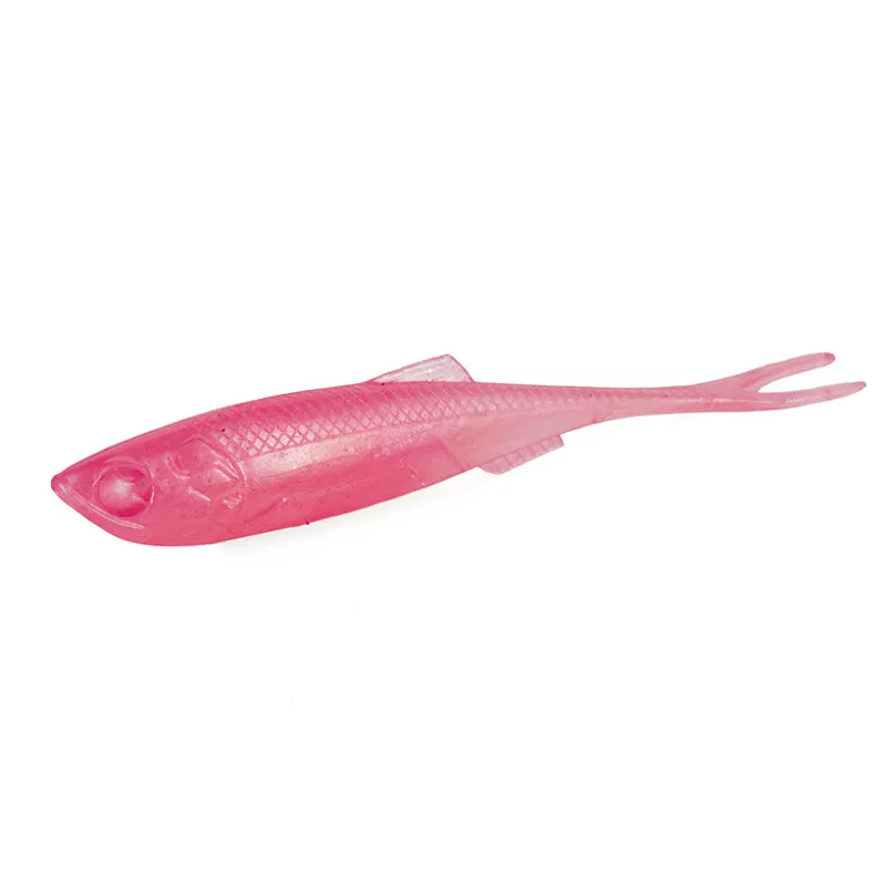 Artificiale Swimbait Molix RT Fork Flex 4'' - 10 cm Glowing Pink