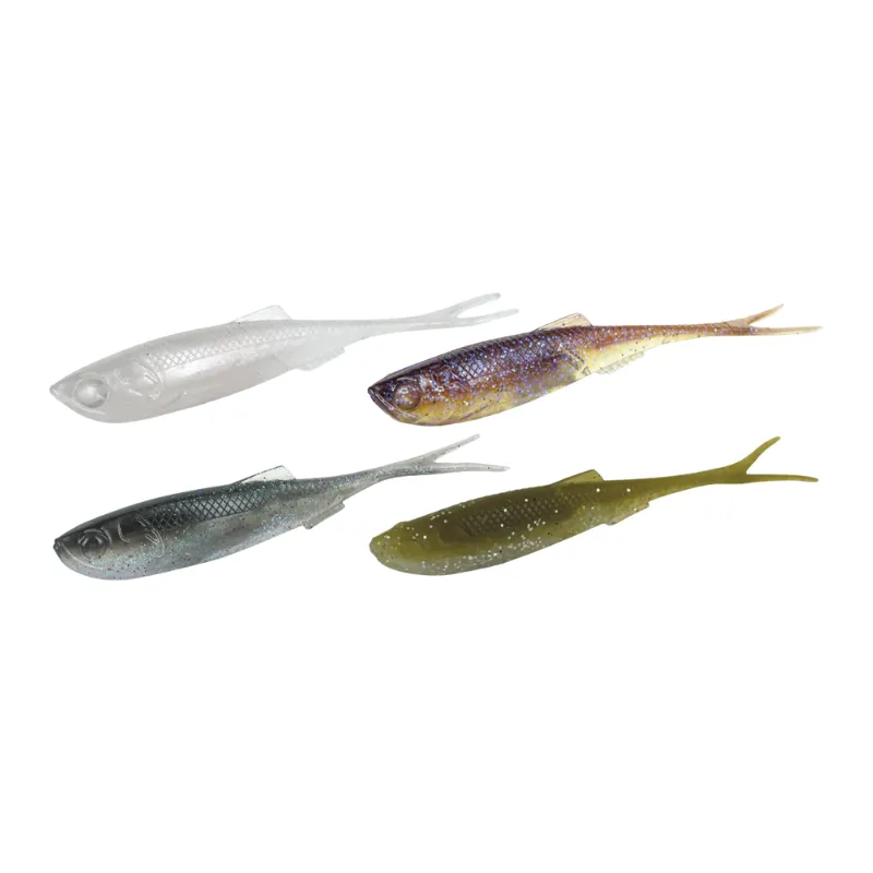 Artificiale Swimbait Molix RT Fork Flex 4'' - 10 cm Mixed Pack 5